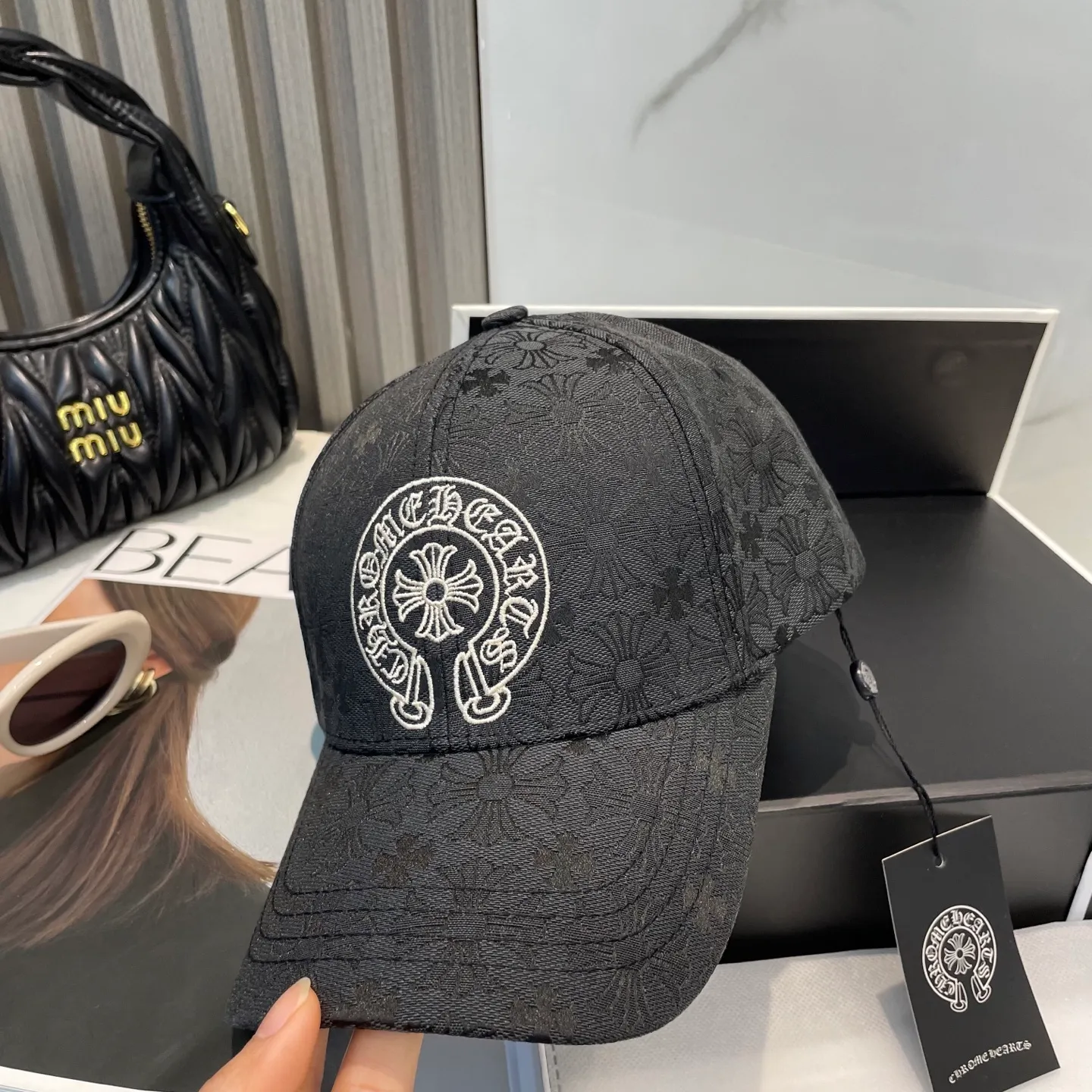 P66 Croxin's new high-quality baseball cap, high-end customized version! The same style as the internet celebrity fashion blogger! Wall crack recommended! Great quality! Head circumference 57cm